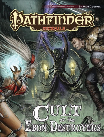 PZO9529 Cult of the Ebon Destroyers Module Pathfinder RPG by Paizo (ONLINE ORDER ONLY)