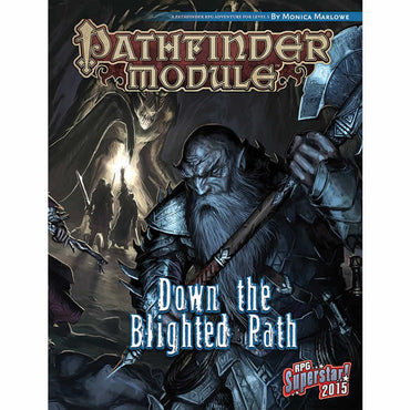 PZO9550 Down The Blighted Path Pathfinder Module RPG Paizo (ONLINE ORDER ONLY)