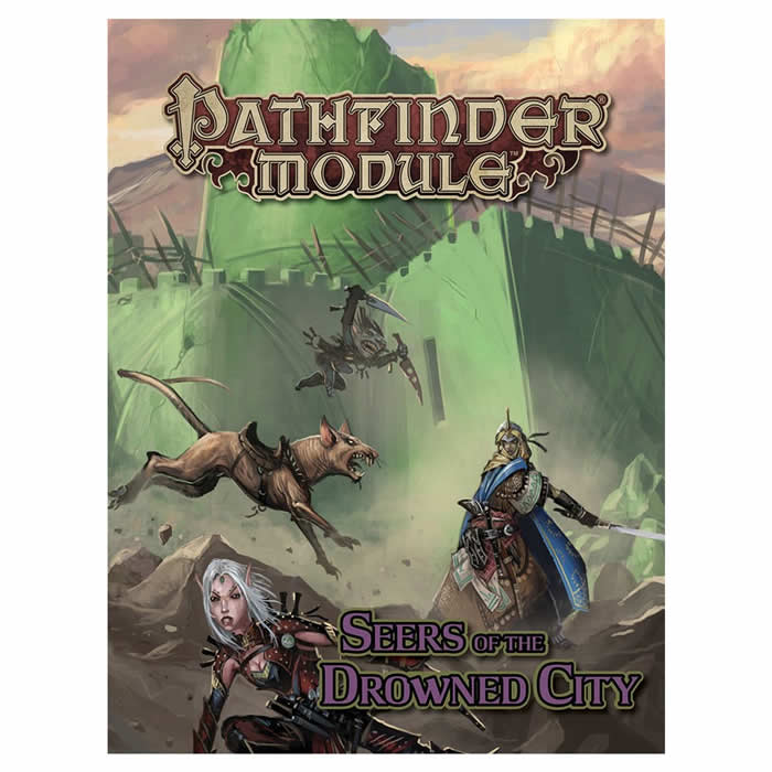 PZO9553 Seers Of The Drowned City Pathfinder Module Paizo (ONLINE ORDER ONLY)