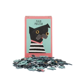 Pablo Pugcasso 99 Piece Mini Jigsaw Puzzle Happily