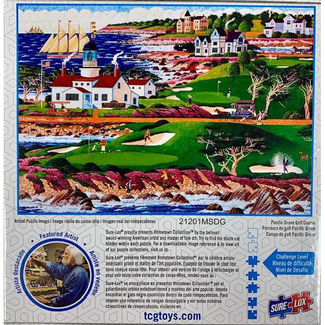 Pacific Grove Golf Course Hometown Collection 1000 Piece Jigsaw Puzzle Sure Lox (ONLINE ORDER ONLY)