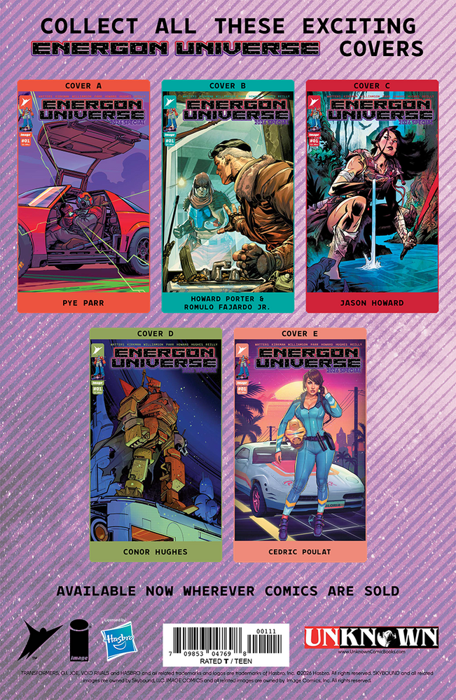 ENERGON UNIVERSE SPECIAL 2026 (ONE SHOT) IVAN TAO EXCLUSIVE VIRGIN COMIC BOOK VAR (05/06/2026)