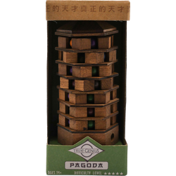 Pagoda Brainteaser Puzzle True Genius (ONLINE ORDER ONLY)