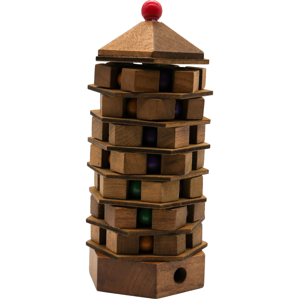 Pagoda Brainteaser Puzzle True Genius (ONLINE ORDER ONLY)