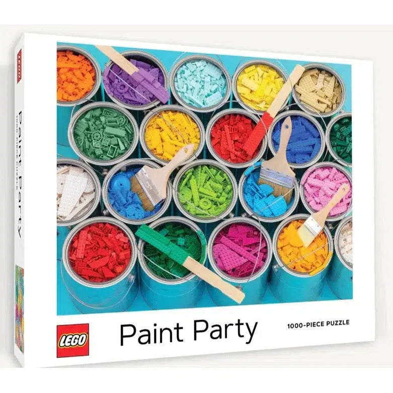 Paint Party LEGO 1000 Piece Jigsaw Puzzle Chronicle (ONLINE ORDER ONLY)