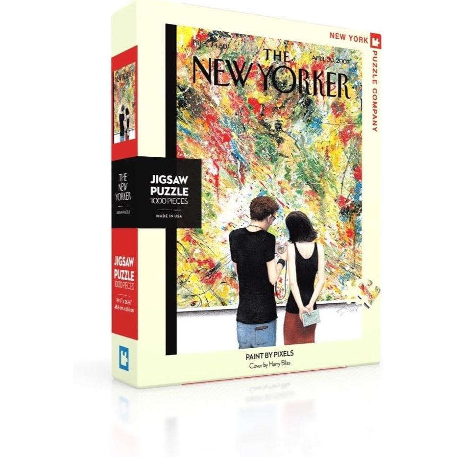 Paint by Pixels The New Yorker 1000 Piece Jigsaw Puzzle NYPC
