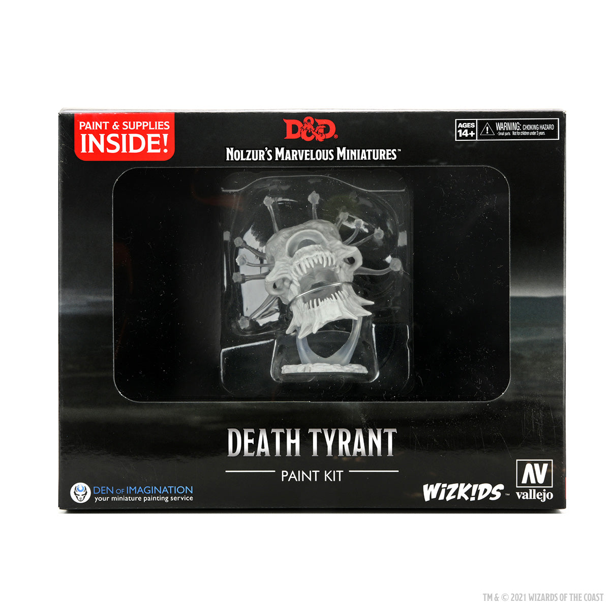 D&D: Nolzur's Marvelous Miniatures - Death Tyrant (Paint Night Kit) (ONLINE ORDER ONLY)