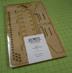 Painting Station - 26mm, For Vallejo and Army Painter Style Dropper Bottles (Online Order Only) (Online Order Only)