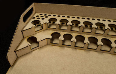 Painting Station - 26mm, For Vallejo and Army Painter Style Dropper Bottles (Online Order Only) (Online Order Only)