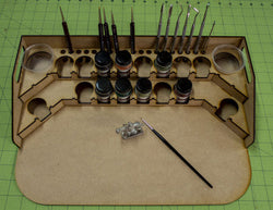 Painting Station - 34mm for GW, Citadel, Model Master, etc (Online Order Only) (Online Order Only)