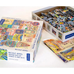 Pakistani Truck Art (Homage To Jerry Saltz) 1000 Piece Jigsaw Puzzle