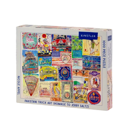 Pakistani Truck Art (Homage To Jerry Saltz) 1000 Piece Jigsaw Puzzle