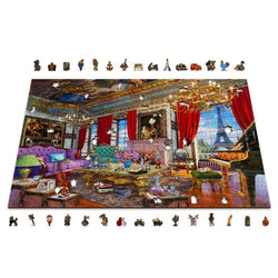 Palace in Paris 2000 Piece Wood Jigsaw Puzzle Wooden City (ONLINE ORDER ONLY)