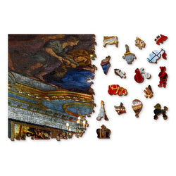 Palace in Paris 2000 Piece Wood Jigsaw Puzzle Wooden City (ONLINE ORDER ONLY)