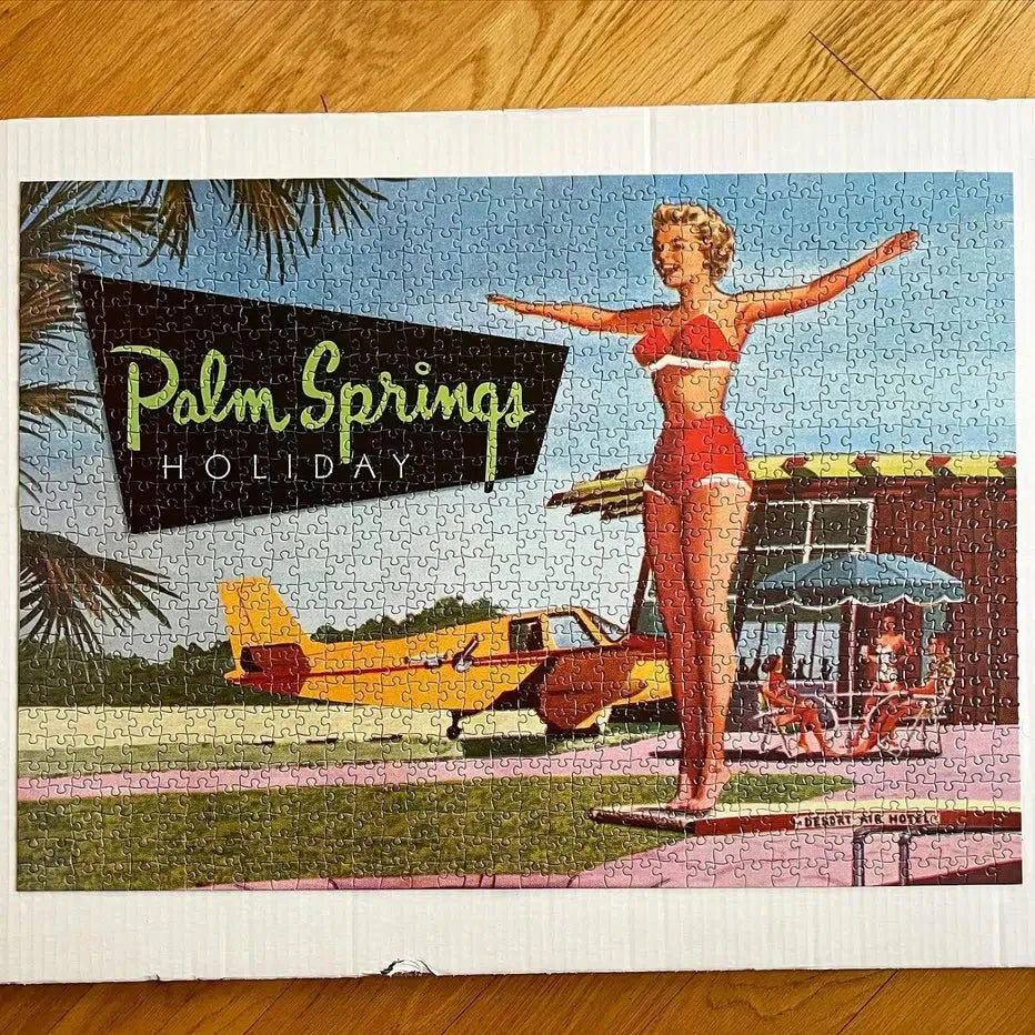 Palm Springs 1000 Piece Jigsaw Puzzle Gibbs Smith (ONLINE ORDER ONLY)