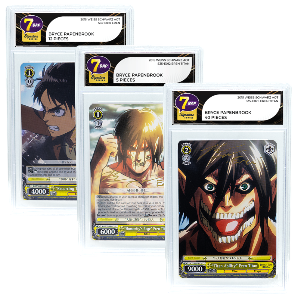 Signature Series Bryce Papenbrook - Eren Jaeger (Attack on Titan) (Online Order Only)