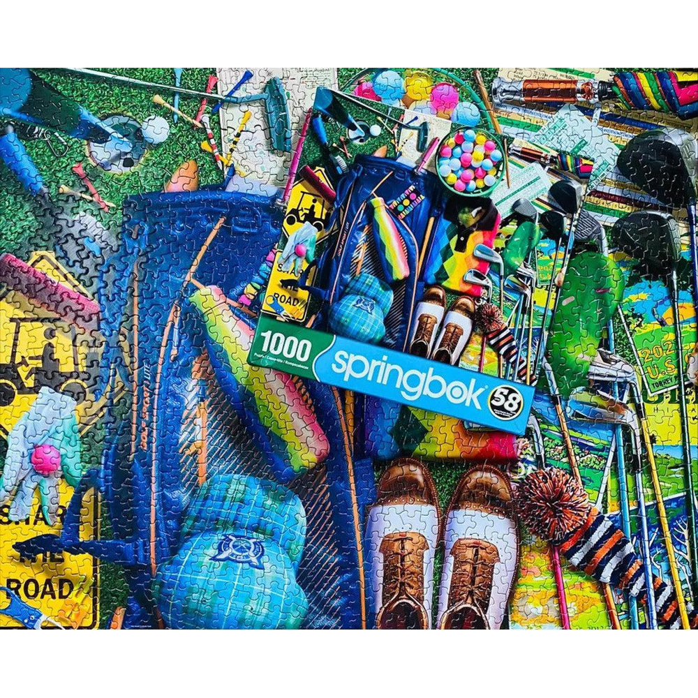 Par for the Course 1000 Piece Jigsaw Puzzle Springbok (ONLINE ORDER ONLY)