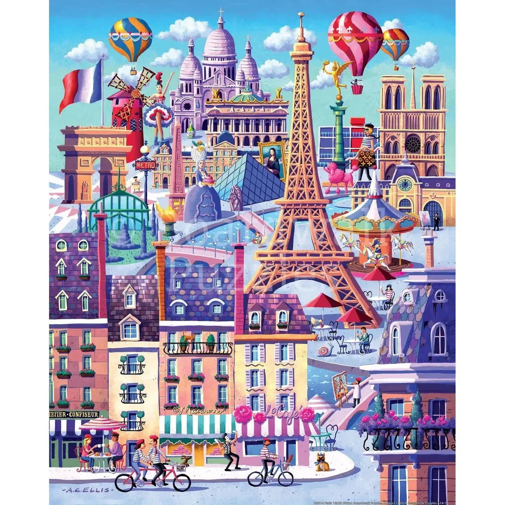 Paris 210 Piece Jigsaw Puzzle Boardwalk (ONLINE ORDER ONLY)
