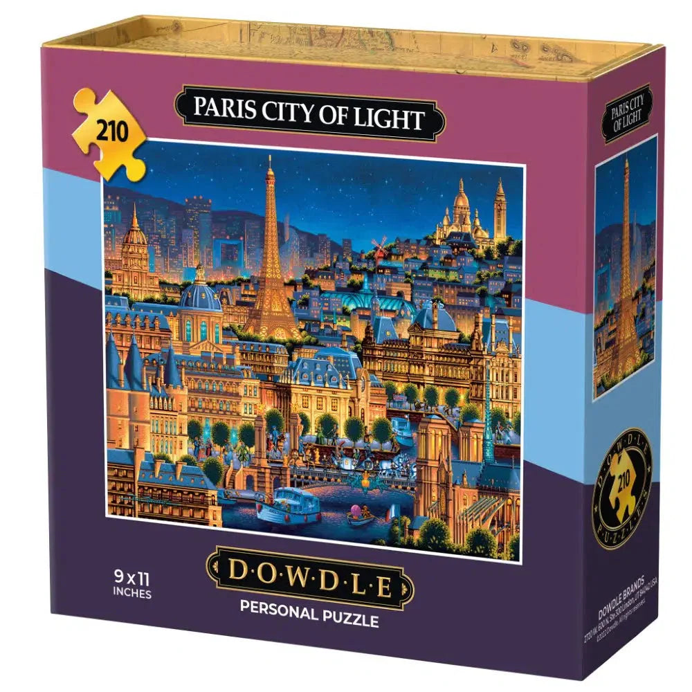 Paris City of Lights 210 Piece Jigsaw Puzzle Dowdle (ONLINE ORDER ONLY)