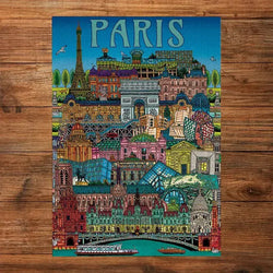 Paris Cityscape 500 Piece Jigsaw Puzzle Gibsons