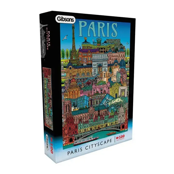 Paris Cityscape 500 Piece Jigsaw Puzzle Gibsons
