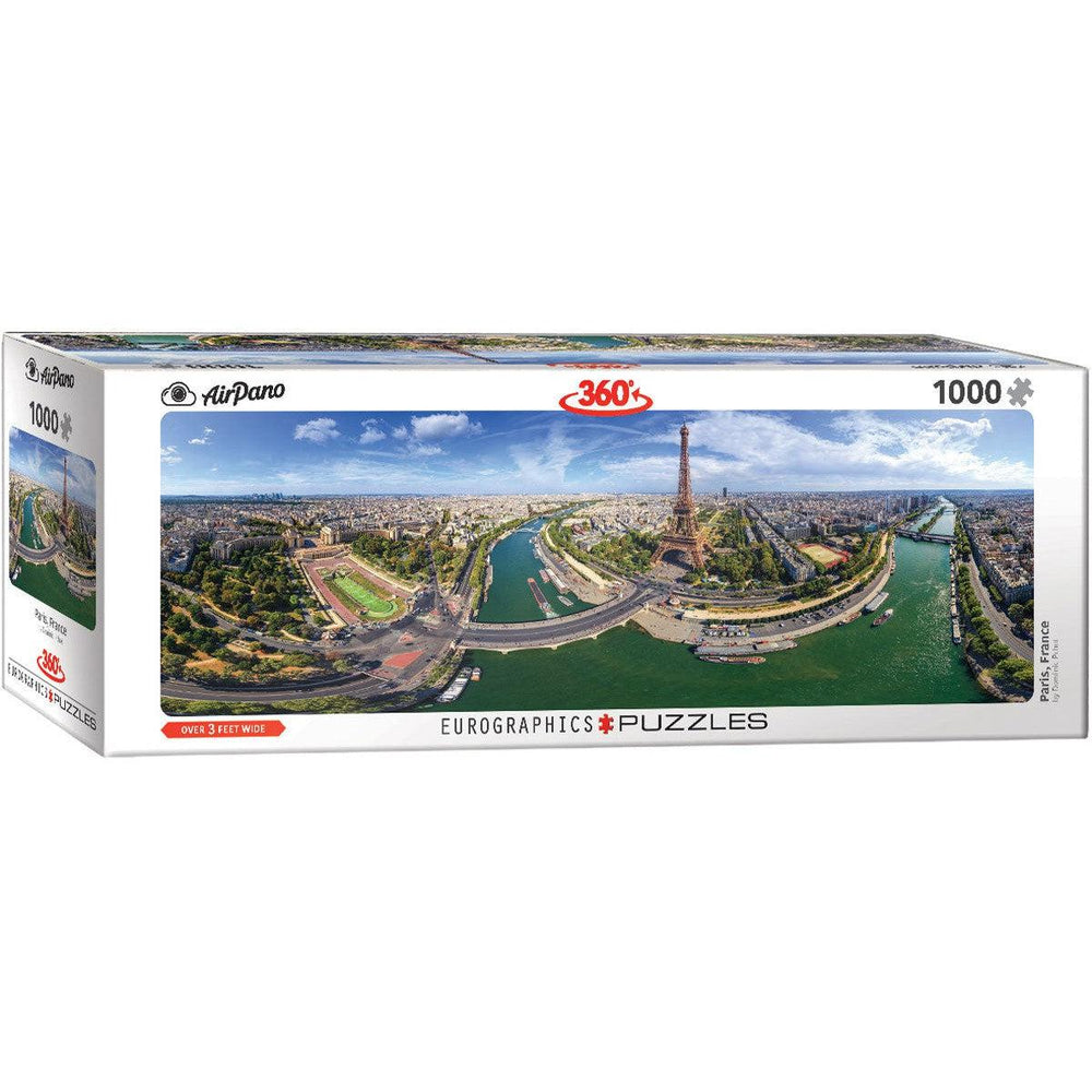 Paris, France 1000 Piece Panoramic Jigsaw Puzzle Eurographics (ONLINE ORDER ONLY)