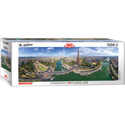 Paris, France 1000 Piece Panoramic Jigsaw Puzzle Eurographics (ONLINE ORDER ONLY)
