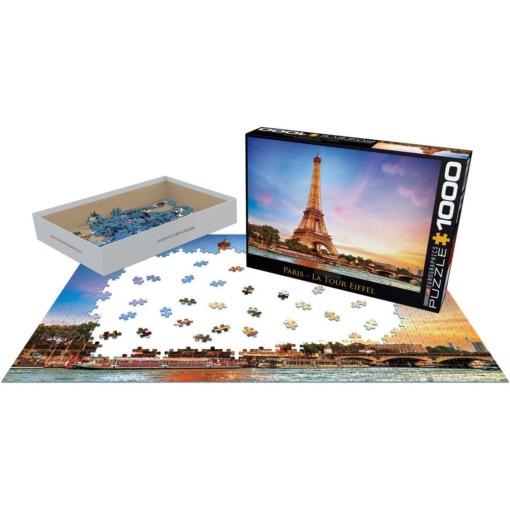 Paris La Tour Eiffel 1000 Piece Jigsaw Puzzle Eurographics (ONLINE ORDER ONLY)