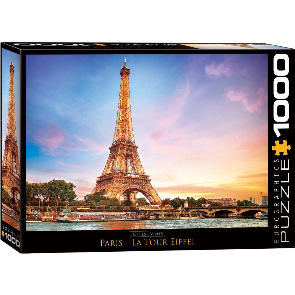 Paris La Tour Eiffel 1000 Piece Jigsaw Puzzle Eurographics (ONLINE ORDER ONLY)