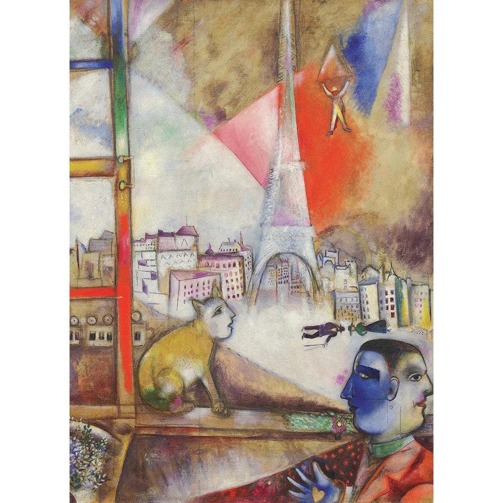 Paris through the Window (Detail) 1000 Piece Jigsaw Puzzle Eurographics (ONLINE ORDER ONLY)