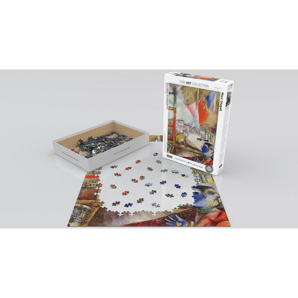 Paris through the Window (Detail) 1000 Piece Jigsaw Puzzle Eurographics (ONLINE ORDER ONLY)