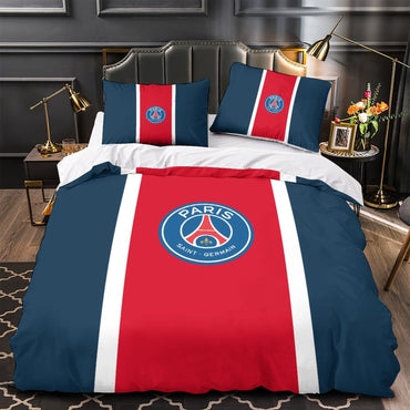Paris Saint-Germain Bedding Set Pattern Quilt Cover (Online Order Only)
