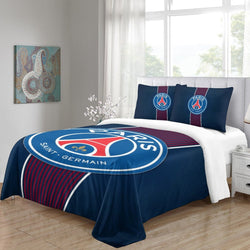 Paris Saint-Germain Bedding Set Pattern Quilt Cover (Online Order Only)