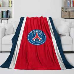 Paris Saint-Germain Blanket Flannel Throw Room Decoration (Online Order Only)
