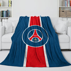 Paris Saint-Germain Blanket Flannel Throw Room Decoration (Online Order Only)
