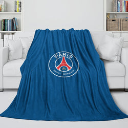 Paris Saint-Germain Blanket Flannel Throw Room Decoration (Online Order Only)