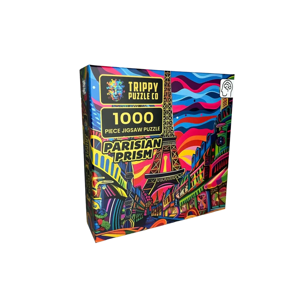 Parisian Prism 1000 Piece Jigsaw Puzzle Trippy