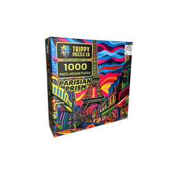 Parisian Prism 1000 Piece Jigsaw Puzzle Trippy