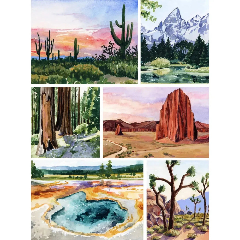 Parks of the West 1000 Piece Jigsaw Puzzle PuzzleFolk (ONLINE ORDER ONLY)