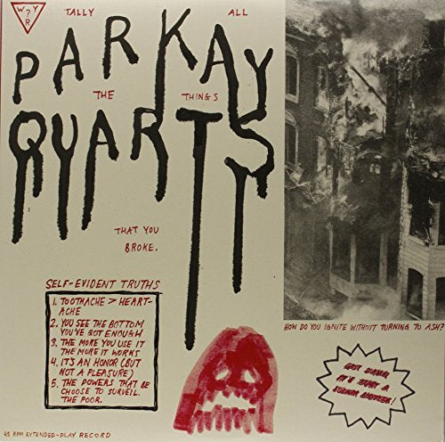 Parquet Courts - TALLY ALL THE THINGS THAT YOU BROKE [Vinyl] (ONLINE ORDER ONLY)