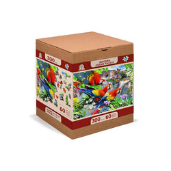 Parrot Island 300 Piece Wood Jigsaw Puzzle Wooden City (ONLINE ORDER ONLY)