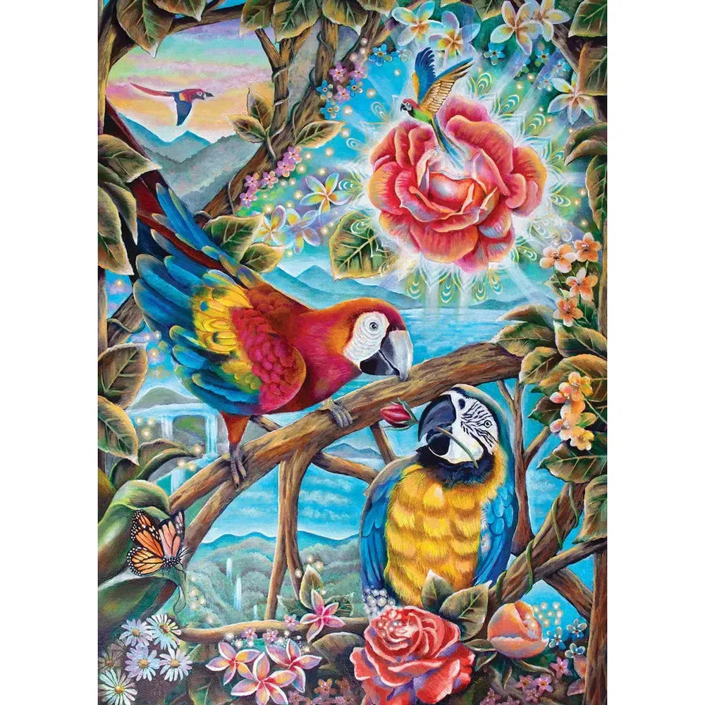 Parrot Paradise "Something's Amiss!" 1000 Piece Jigsaw Puzzle PuzzleTwist (ONLINE ORDER ONLY)
