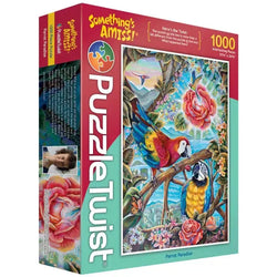 Parrot Paradise "Something's Amiss!" 1000 Piece Jigsaw Puzzle PuzzleTwist (ONLINE ORDER ONLY)
