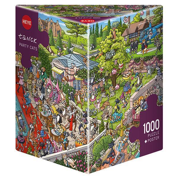 Party Cats 1000 Piece Jigsaw Puzzle Heye (ONLINE ORDER ONLY)