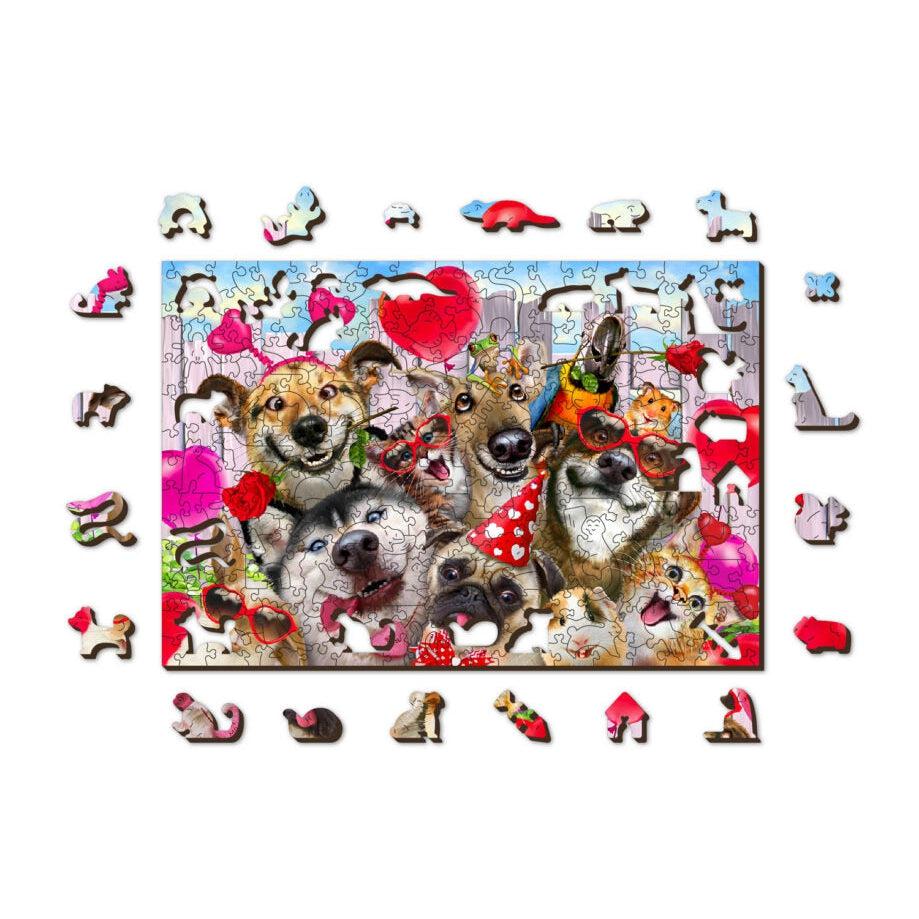 Party Time 150 Piece Jigsaw Puzzle Wooden City (ONLINE ORDER ONLY)