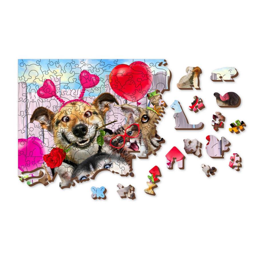 Party Time 150 Piece Jigsaw Puzzle Wooden City (ONLINE ORDER ONLY)
