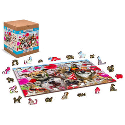 Party Time 150 Piece Jigsaw Puzzle Wooden City (ONLINE ORDER ONLY)