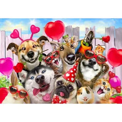 Party Time 300 Piece Wood Jigsaw Puzzle Wooden City (ONLINE ORDER ONLY)