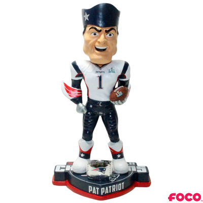 New England Patriots Super Bowl LI 51 Bobbleheads (ONLINE ORDER ONLY)