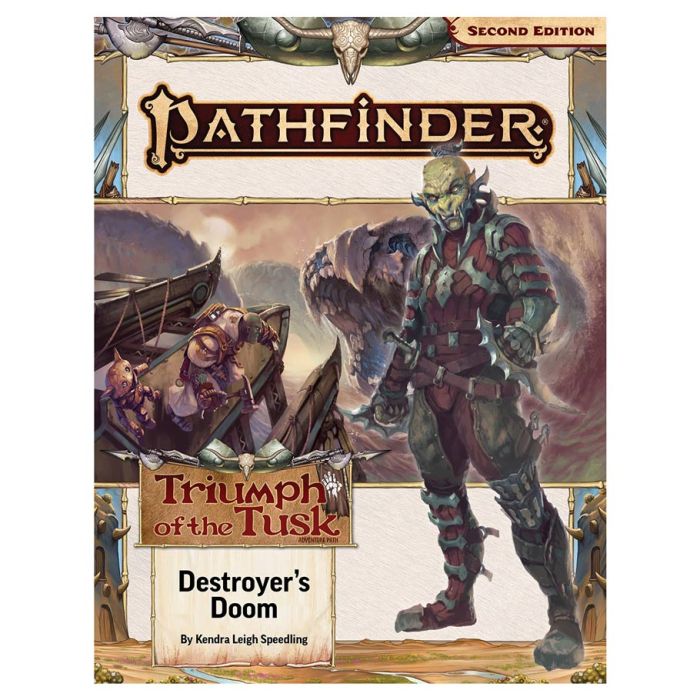 Pathfinder 2E: Adventure Path - Destroyer’s Doom Triumph of the Tusk (3 of 3) (ONLINE ORDER ONLY)
